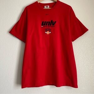 Vintage Team Nike UNLV Rebels Basketball puff print Runnin' Rebels center swoosh